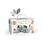 SPEEDY MONKEY Boite a forme en bois - van bleu