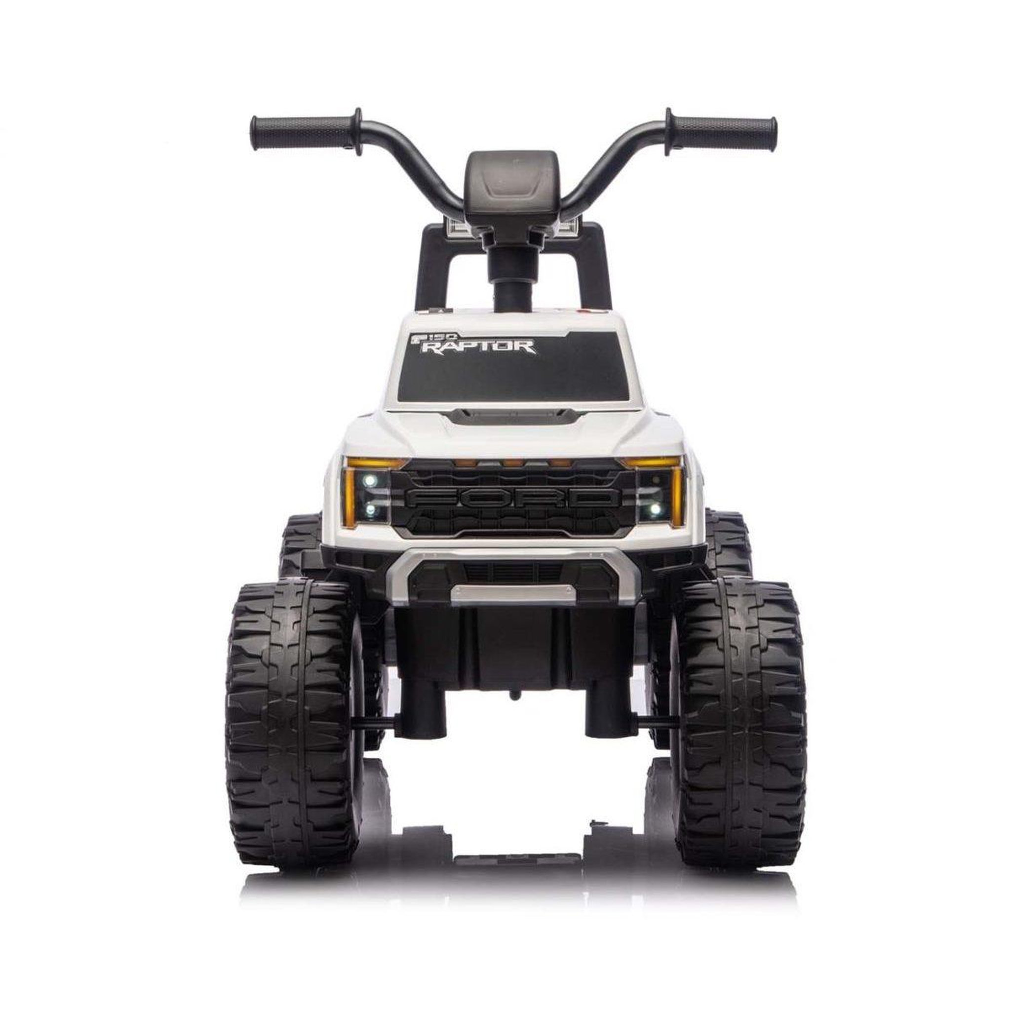 Voir la diapositive 5 : MILLY MALLY Voiture électrique  ford f-150 raptor blanche - 2 moteurs