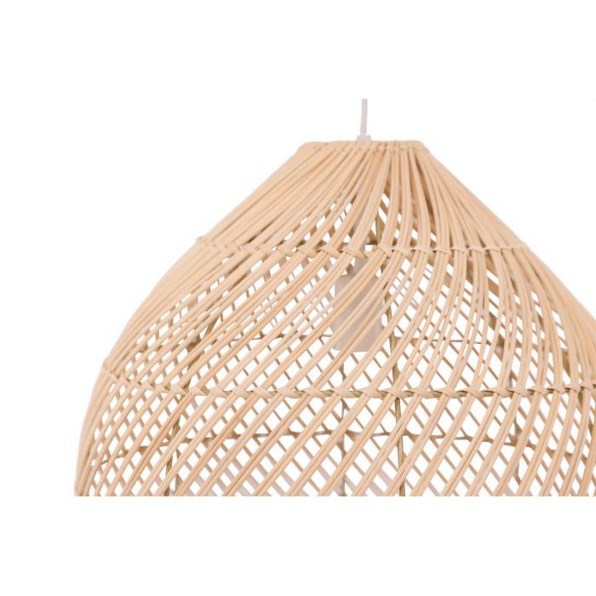 Paris Prix Lampe Suspension en Rotin  Brivela  53cm Naturel