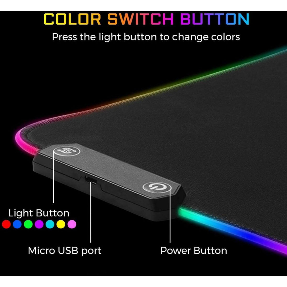 THE G-LAB Tapis de souris PAD RUBIDIUM