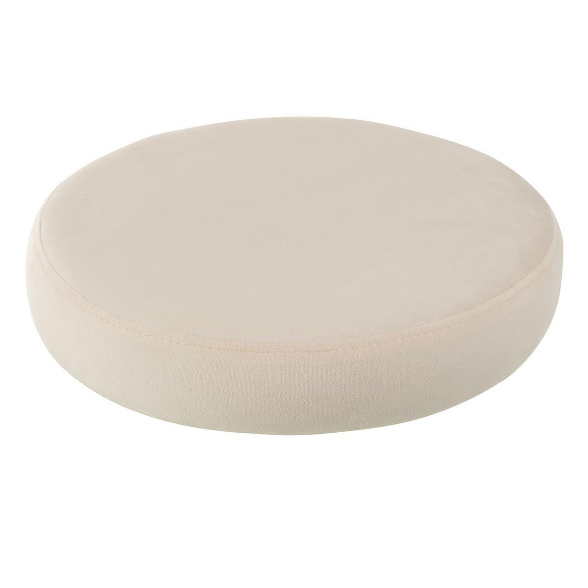 Voir la diapositive 1 : J-LINE Galette de Chaise Ronde  Assise  34cm Blanc