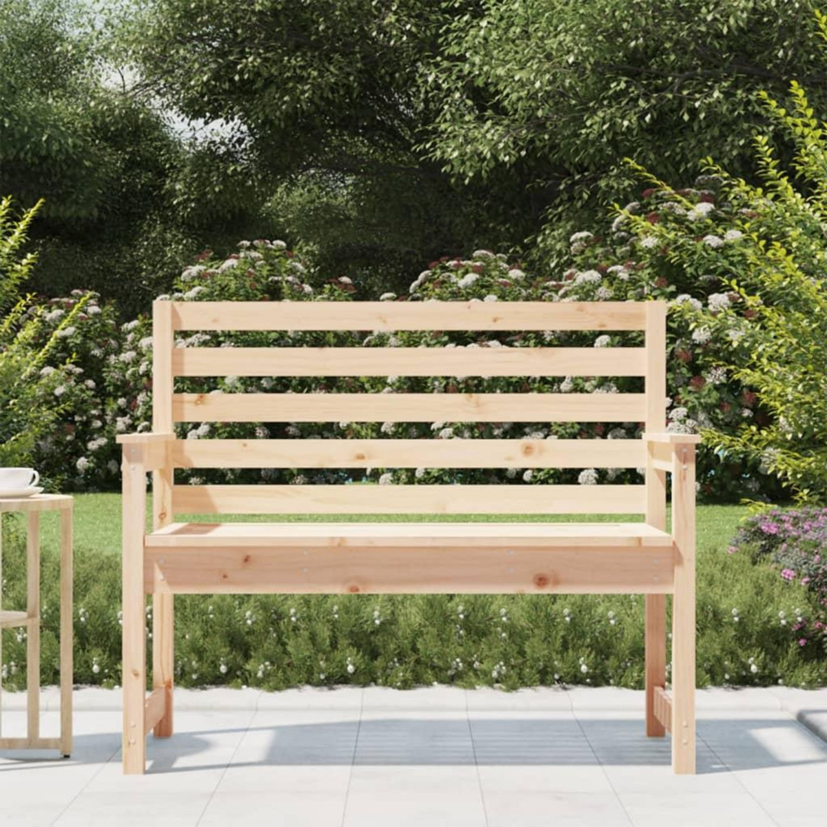 VIDAXL Banc de jardin 109x48x91,5 cm bois massif de pin