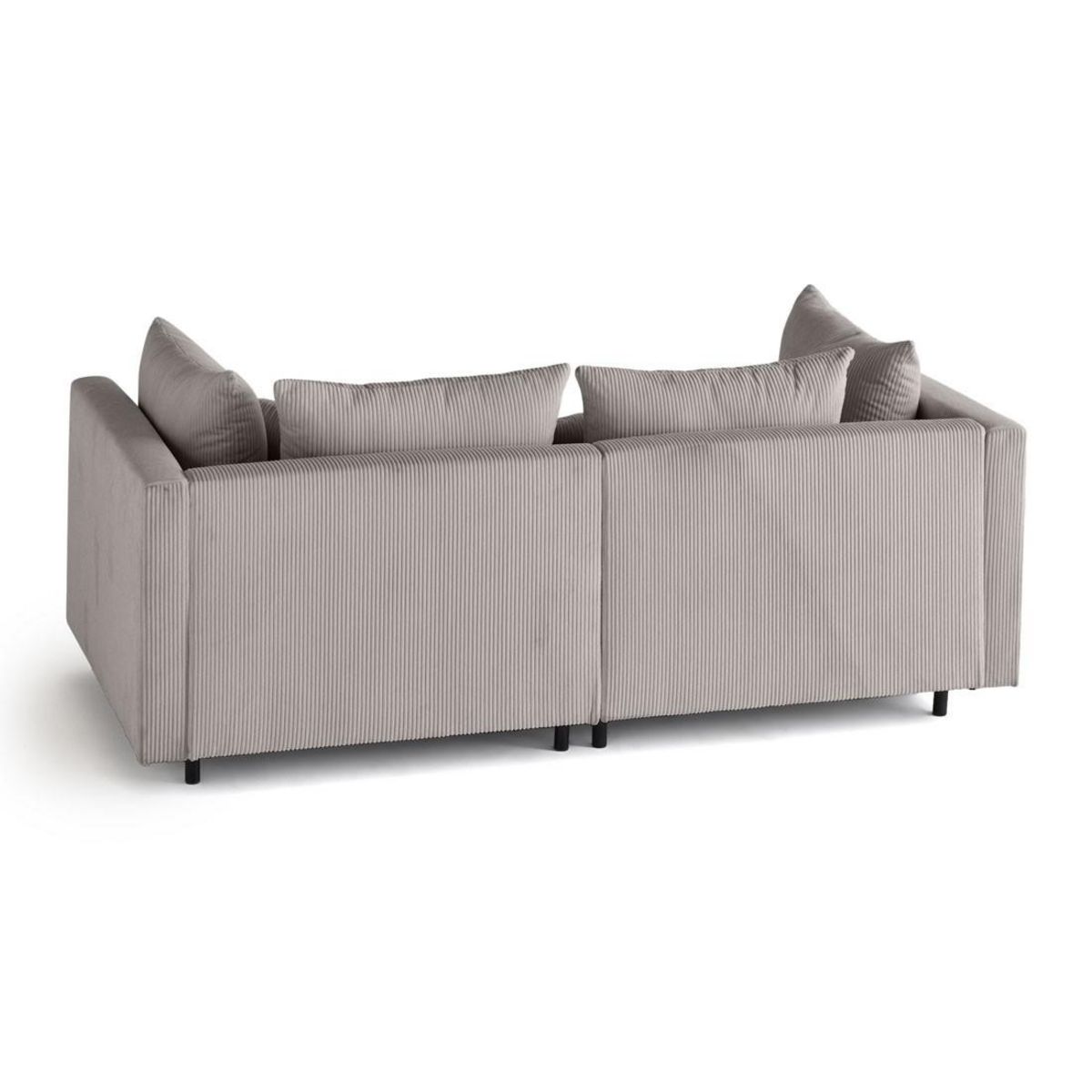 LISA DESIGN Edinburg - canapé modulable 2 places - en velours côtelé