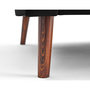 Voir la diapositive 3 : LISA DESIGN Ostrava - canapé droit 2 places en velours pieds en bois