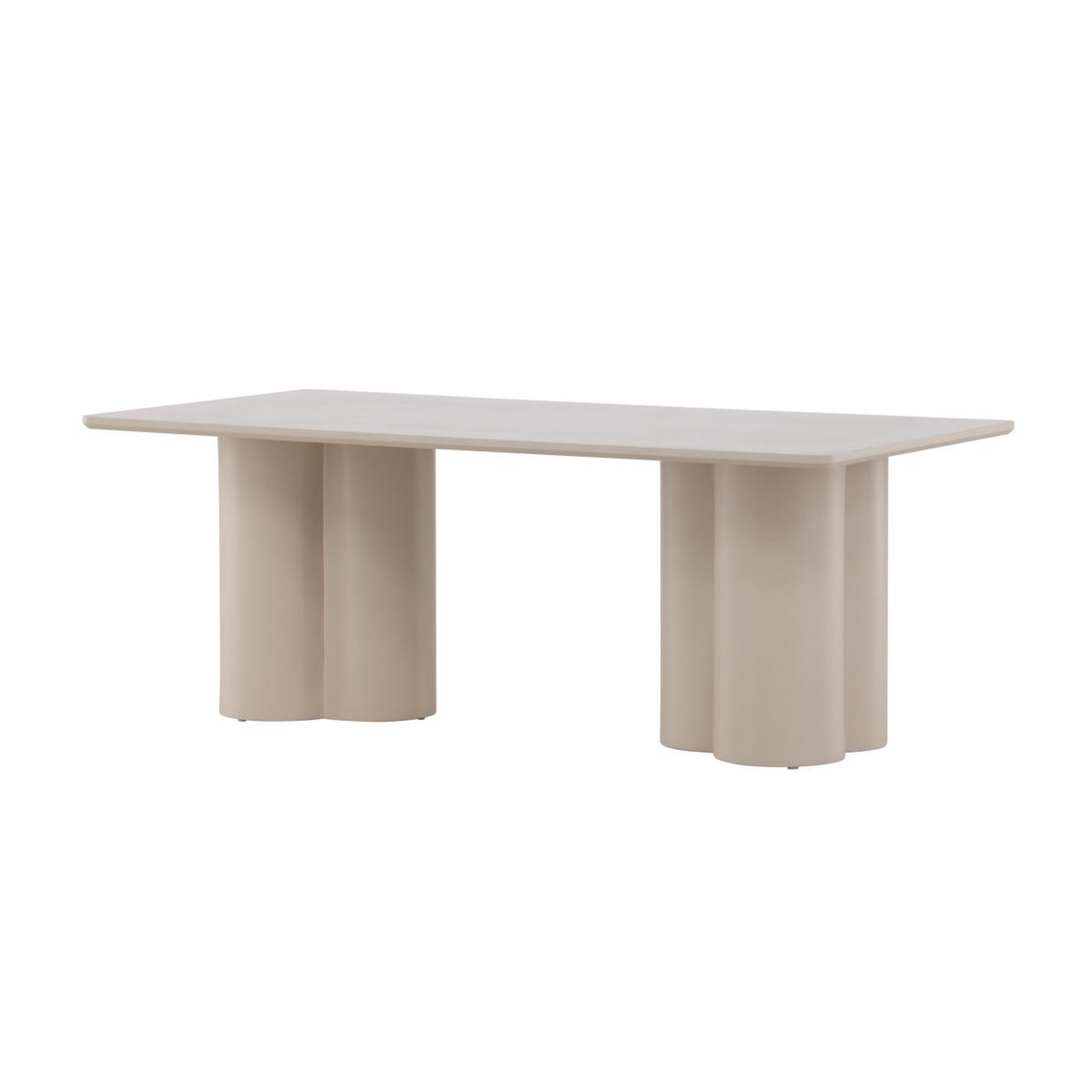 Voir la diapositive 5 : Paris Prix Table basse design  olivia  120cm beige