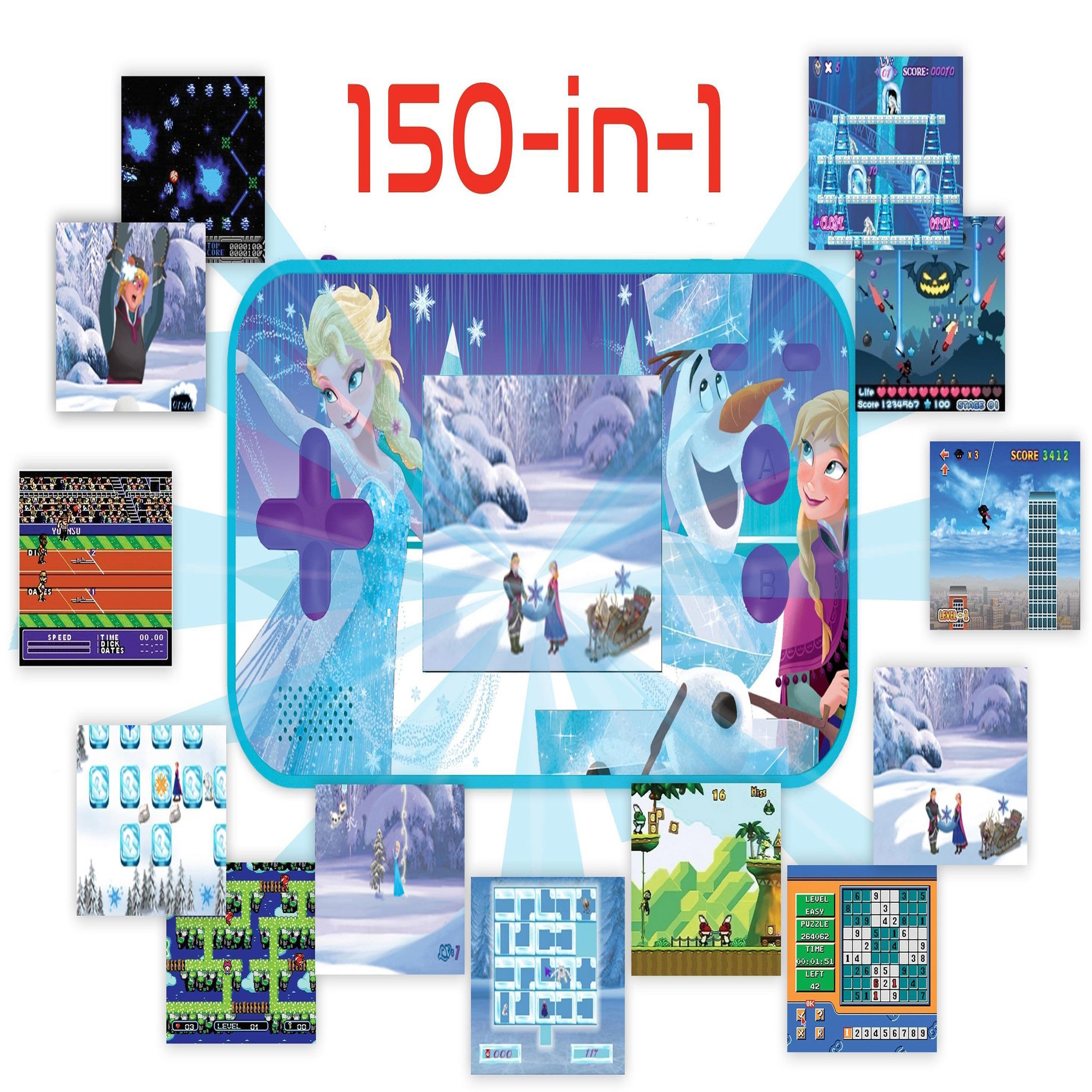 Voir la diapositive 2 : Lexibook Console de jeux portable couleur Frozen Cyber Arcade Pocket