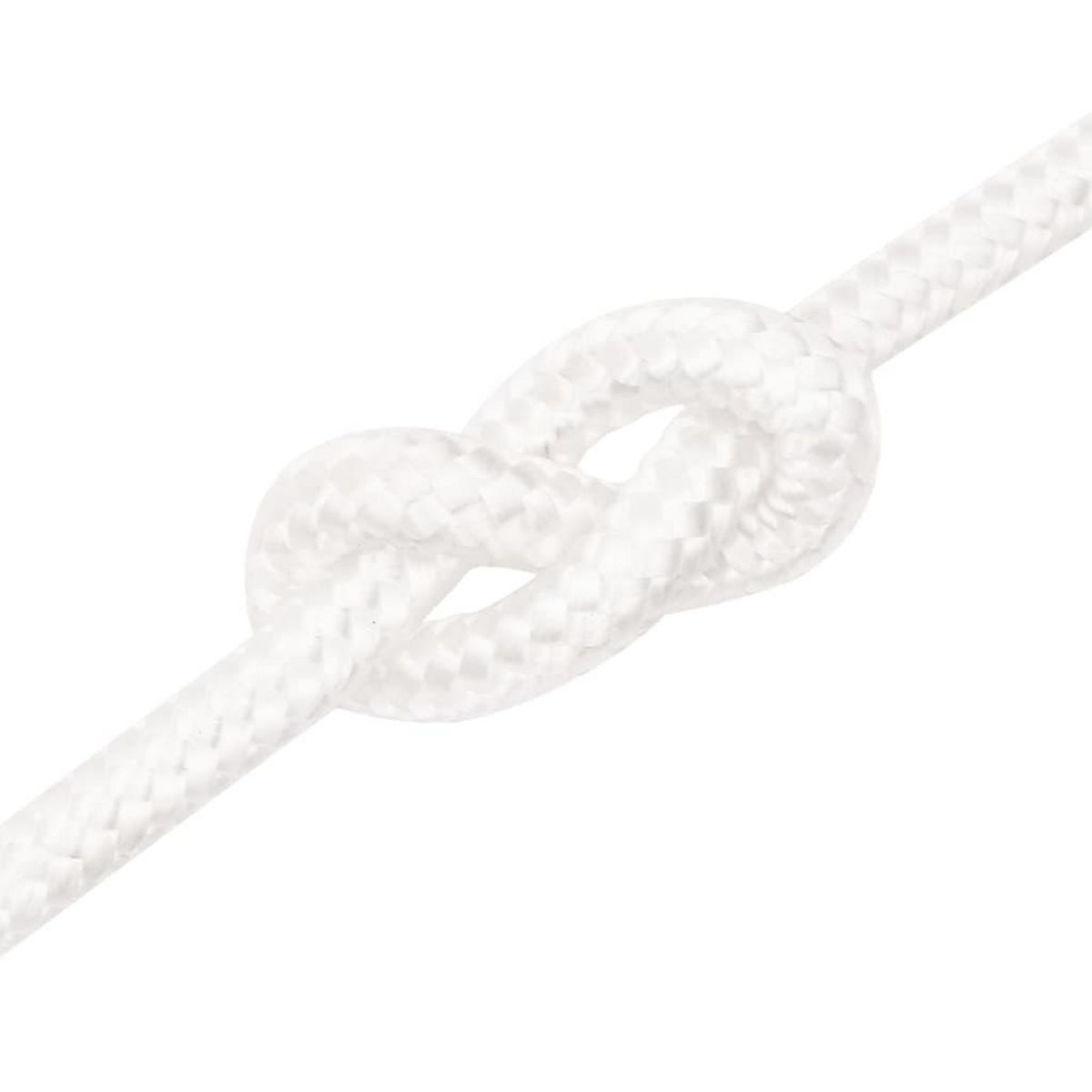 VIDAXL Corde de bateau Blanc complet 12 mm 100 m Polypropylene