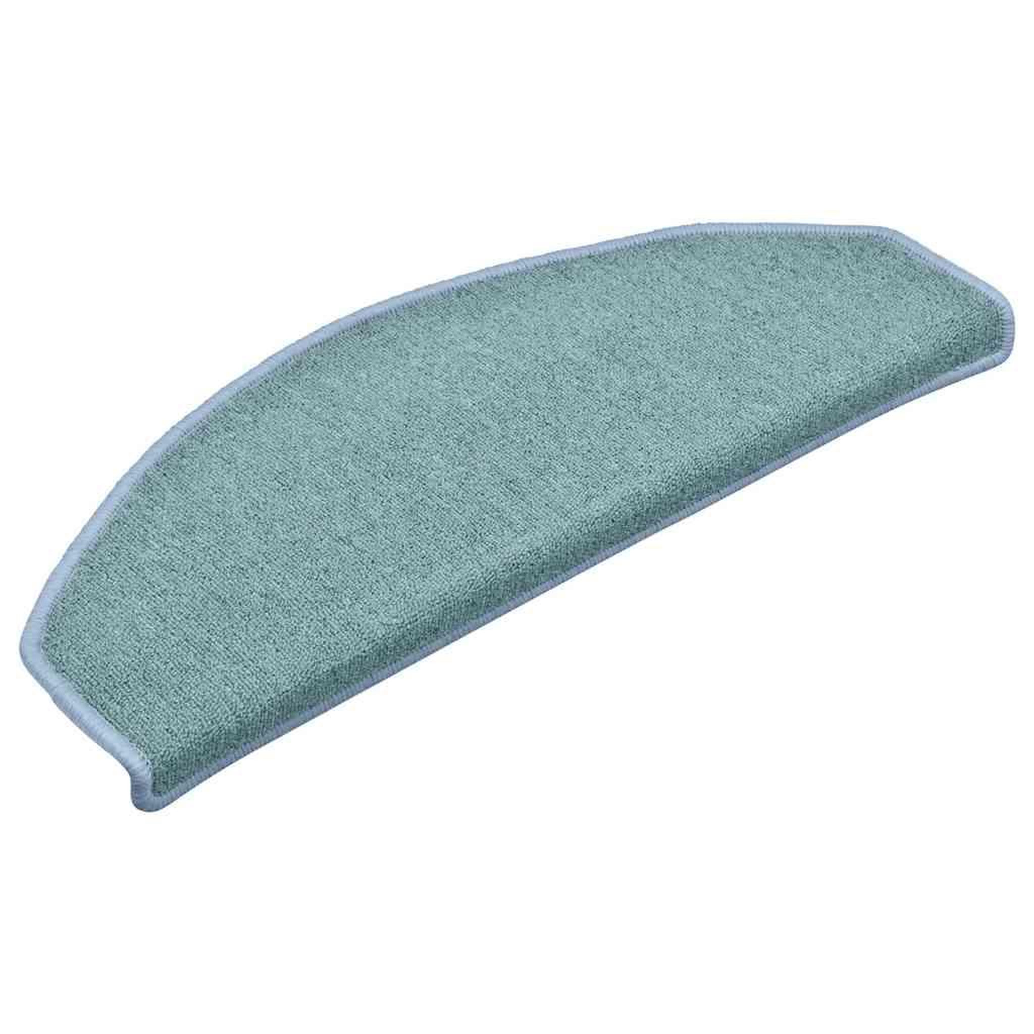 Voir la diapositive 2 : VIDAXL Tapis d'escalier 30 pcs bleu 65x24x4 cm