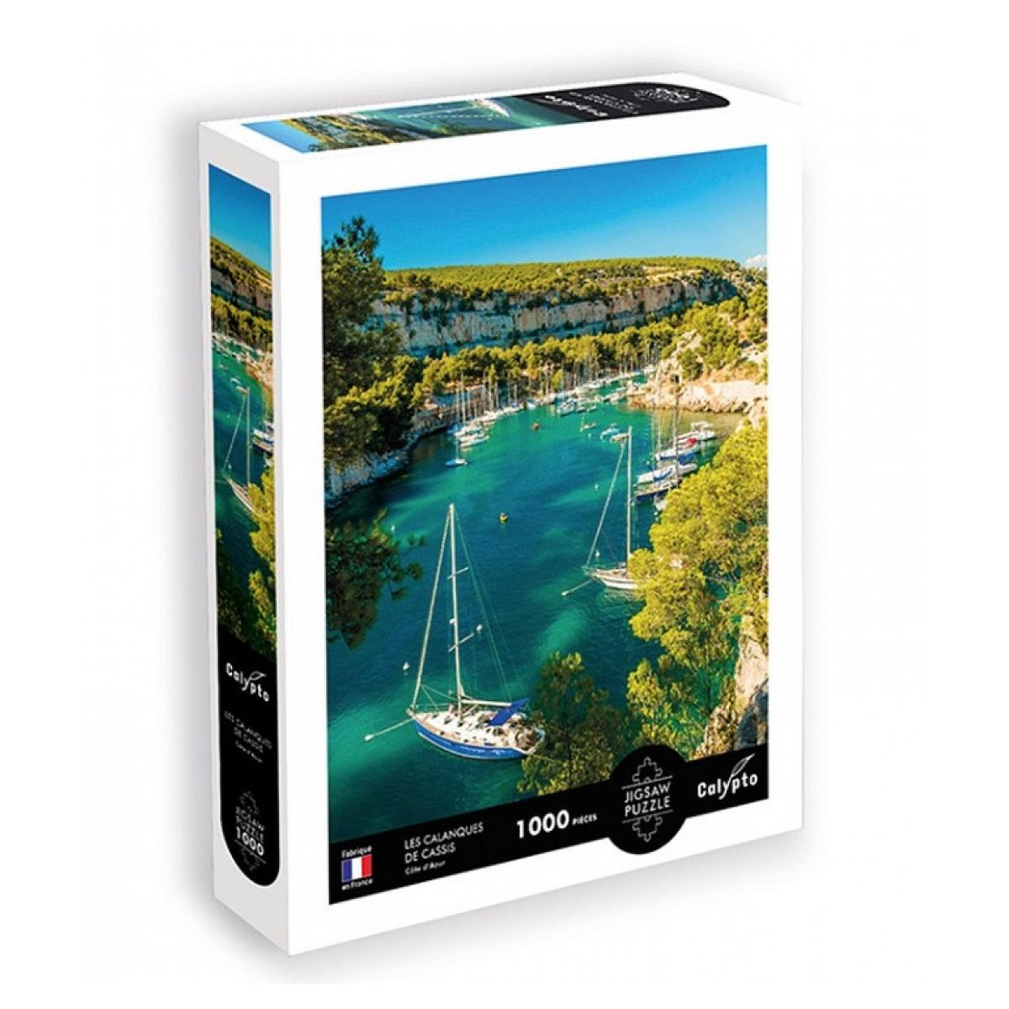Sentosphere Puzzle Les calanques de Cassis - Cote d azur 1000p