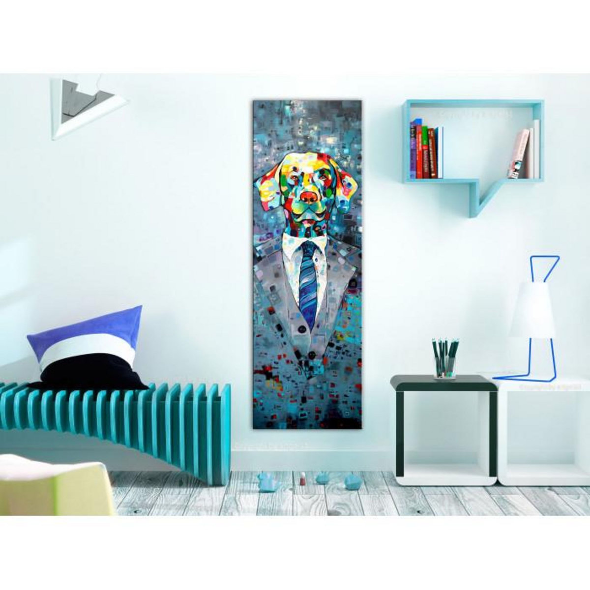 Paris Prix Tableau Imprimé  Dog in a Suit
