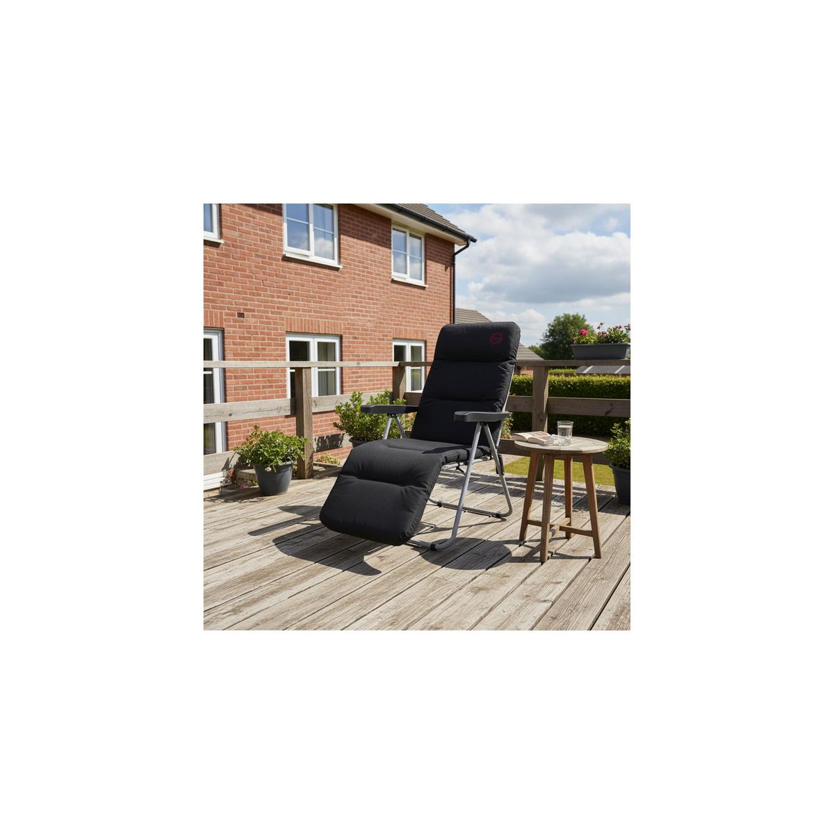 O'Camp Lot de 2 fauteuils de camping relax pliables - O'camp - Multipositions - 62 x 105 x 92 x cm