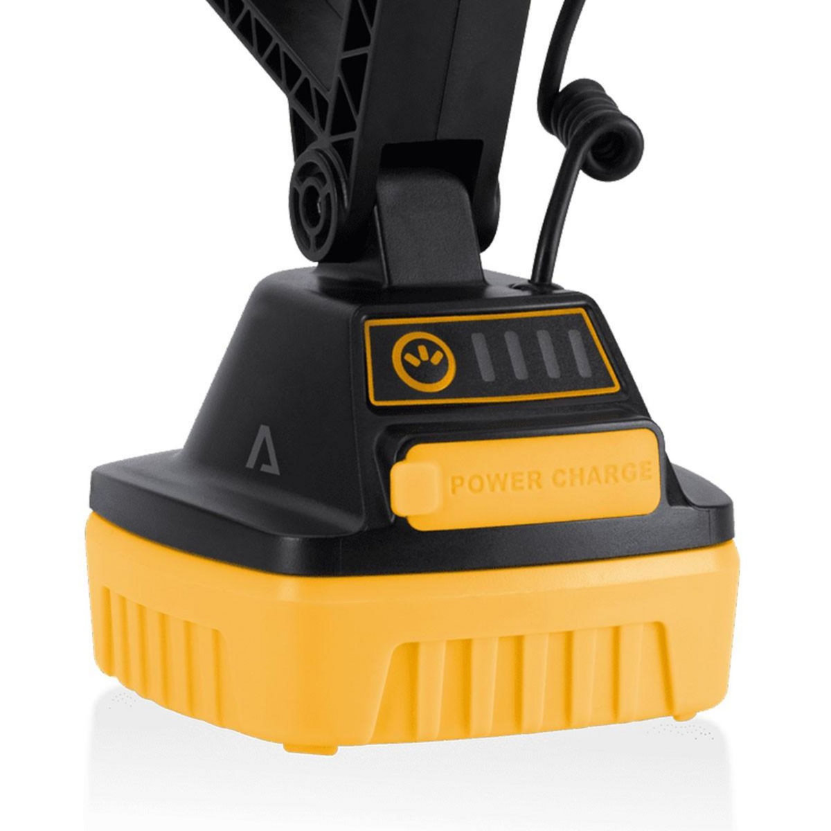 ASLO Lampe de poche LED 10W Portée 44m Base aimantée 1000Lm 6000K 4 modes Orientable ASLO