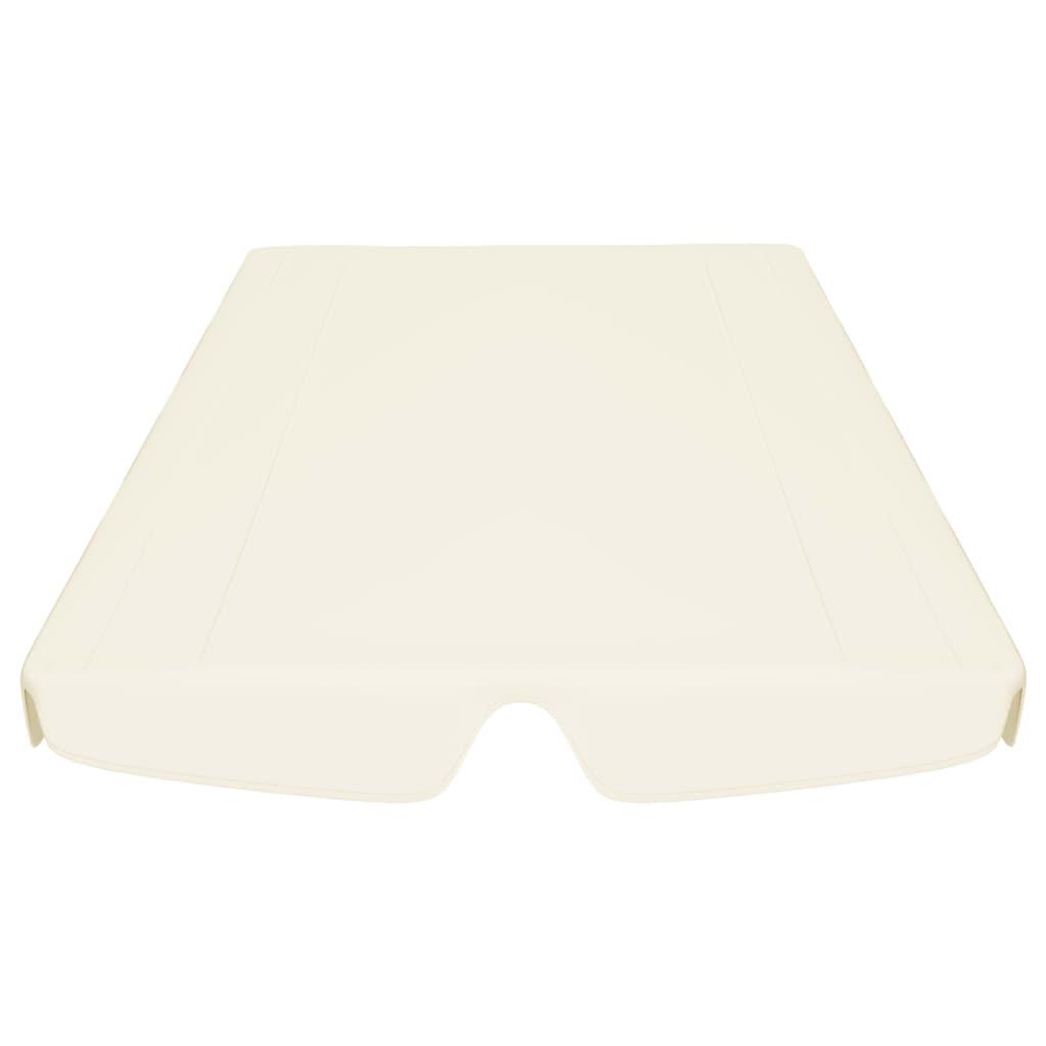Voir la diapositive 4 : VIDAXL Toit de rechange de balançoire creme 150/130x105/70 cm