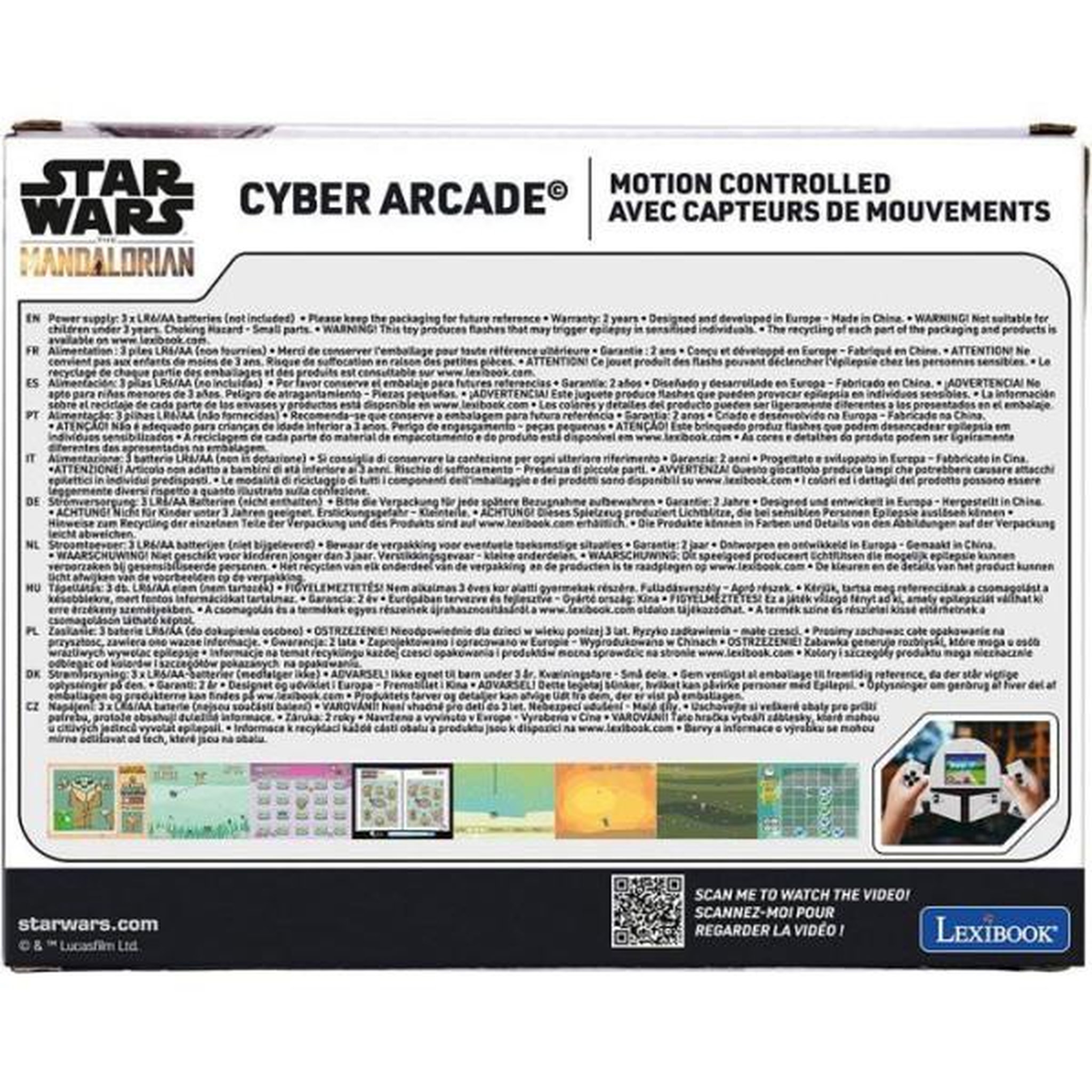 Voir la diapositive 6 : Lexibook Console Portable Star Wars avec contrôle gestuel