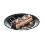 Voir la diapositive 2 : LUMINARC Lot de 12 assiettes à dessert noir VIDIRIS 19.6 cm