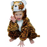 CHAKS Déguisement Tigre - Enfant - 5/6 ans (110 à 116 cm)