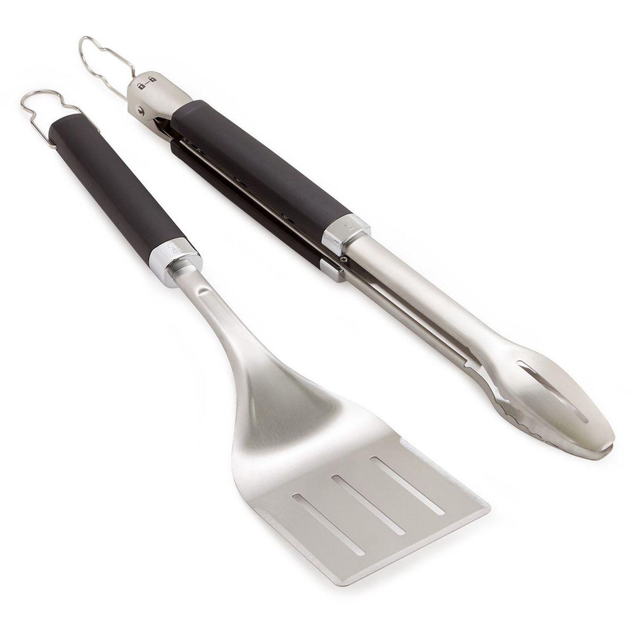 Voir la diapositive 3 : Weber Ustensile barbecue pince et spatule