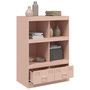 Voir la diapositive 5 : VIDAXL Buffet haut rose 67x39x95 cm acier