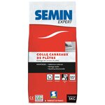 CENTRALE BRICO Colle pour carreaux de plâtre SEMIN, 5 kg