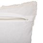 Voir la diapositive 2 : ATMOSPHERA Housse de Coussin  Tufté  40x40cm Ivoire & Lin