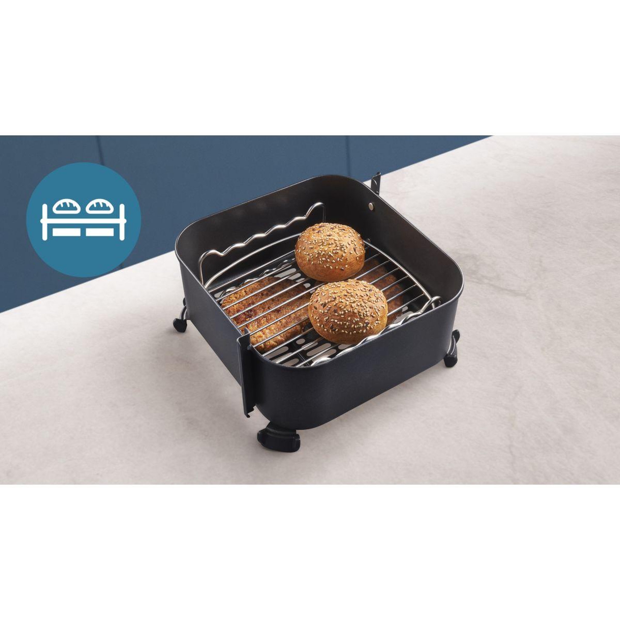 Voir la diapositive 4 : Philips Kit hd9920/00 séparateur horizontal pour airfryers xl