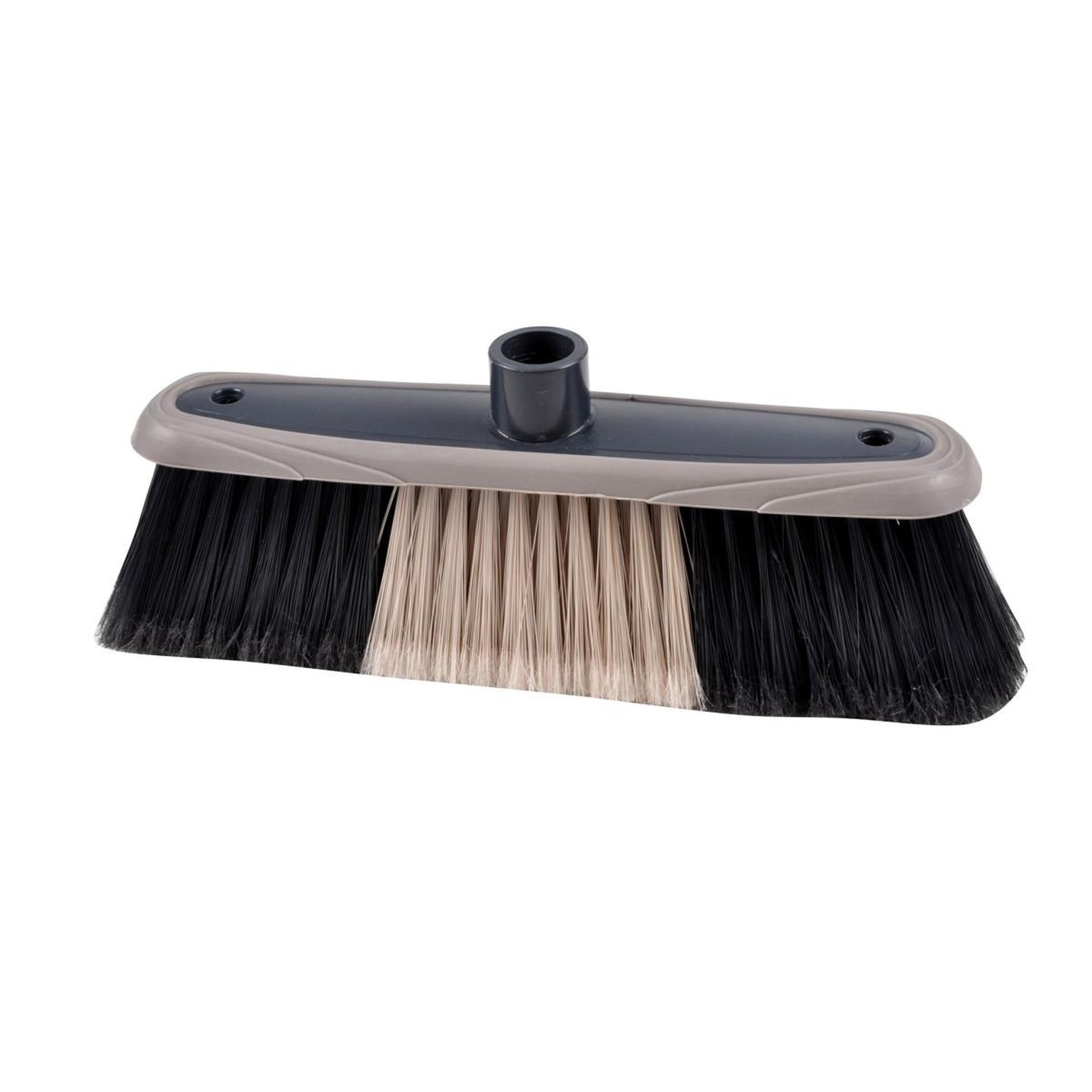 HOMEA Tête de balai  antichoc  31cm anthracite & taupe