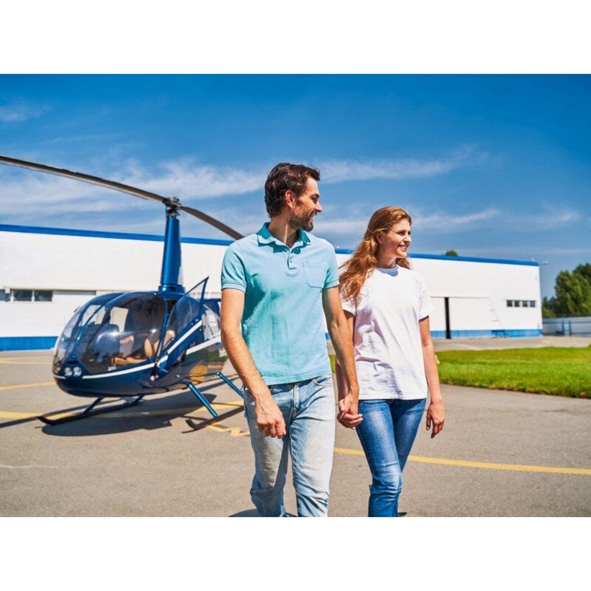 Smartbox Vol en hélicoptère de 20 min pour 2 personnes au-dessus du Mont-Saint-Michel - Coffret Cadeau Sport & Aventure