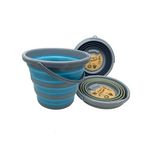 CENTRALE BRICO Seau pliable 10 litres bec verseur poignée vidange BIGBROSS