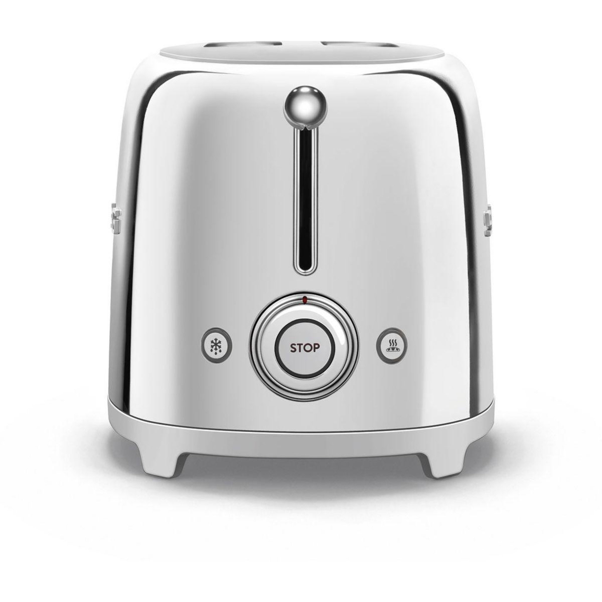 Voir la diapositive 3 : SMEG Grille-pain tsf01sseu chrome