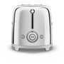 Voir la diapositive 3 : SMEG Grille-pain TSF01SSEU Chrome