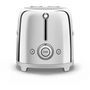 Voir la diapositive 3 : SMEG Grille-pain TSF01SSEU Chrome