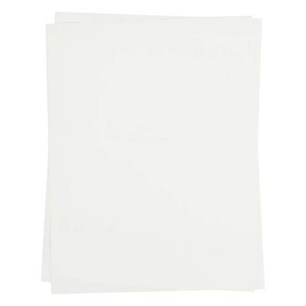  5 feuilles de papier transfert pour textiles clairs A4