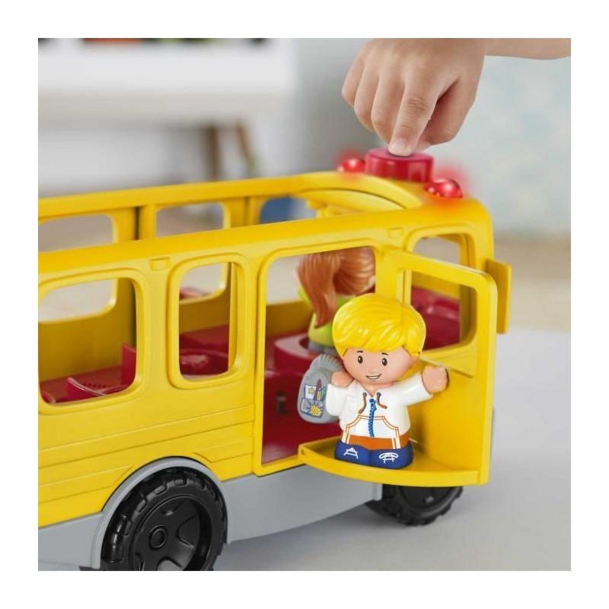 FISHER PRICE LE BUS SCOLAIRE LITTLE PEOPLE - FISHER-PRICE - HJN36 - JOUET FISHER PRICE LITTLE PEOPLE