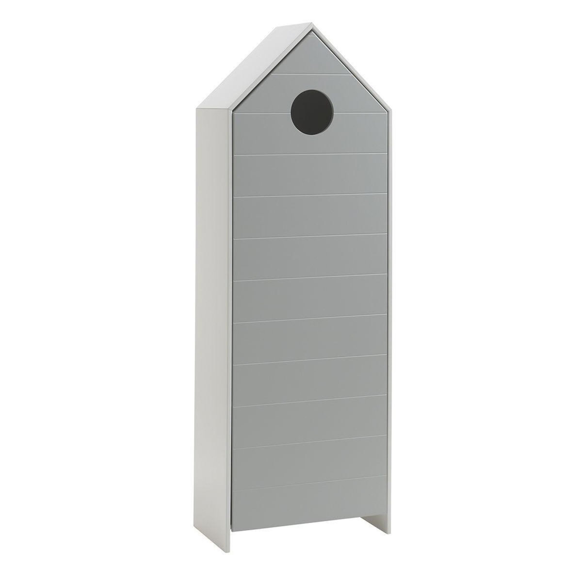 Paris Prix Pack - Étagère Enfant & 2 Armoires  Casami  Blanc & Gris