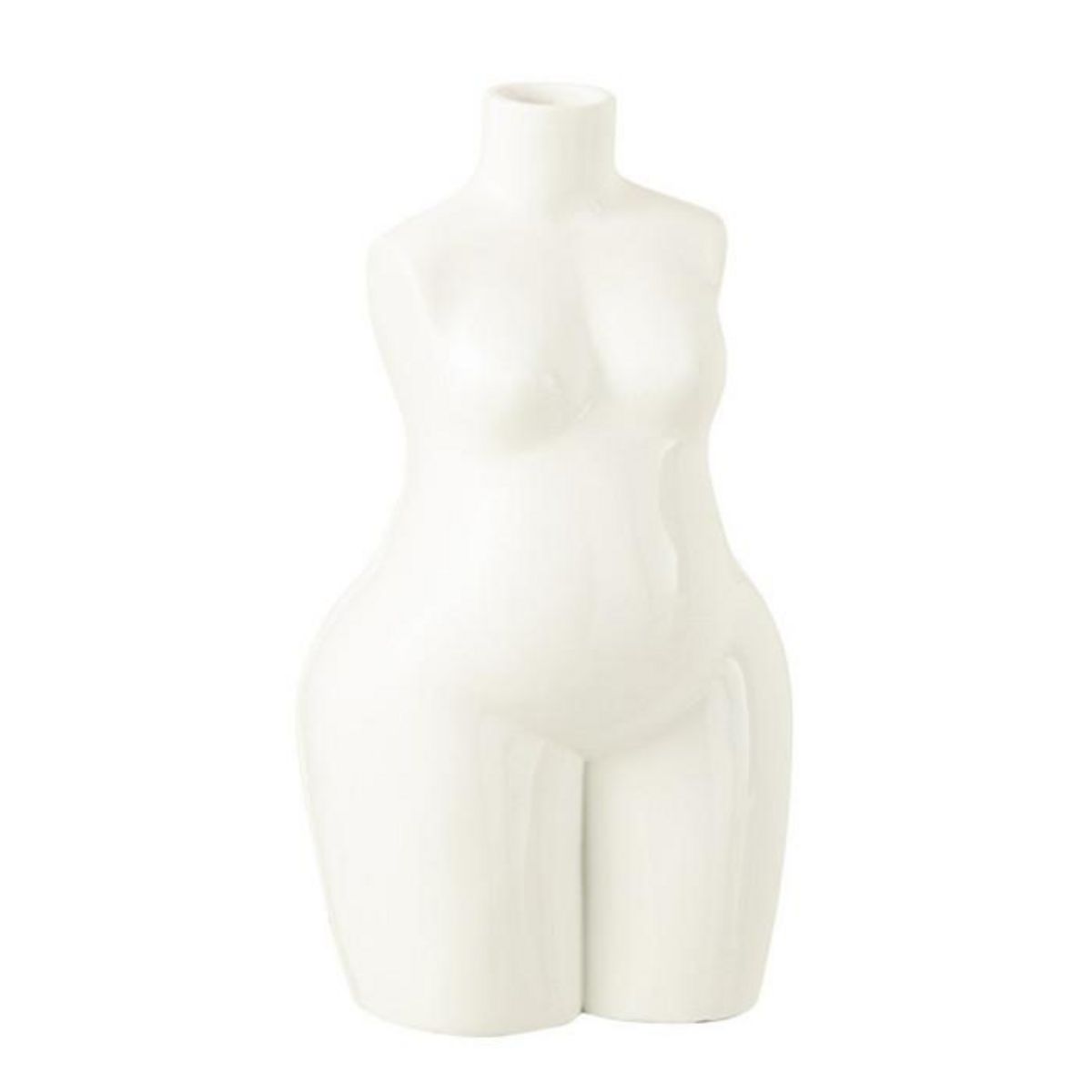 Paris Prix Vase Design Corps  Femme  31cm Blanc