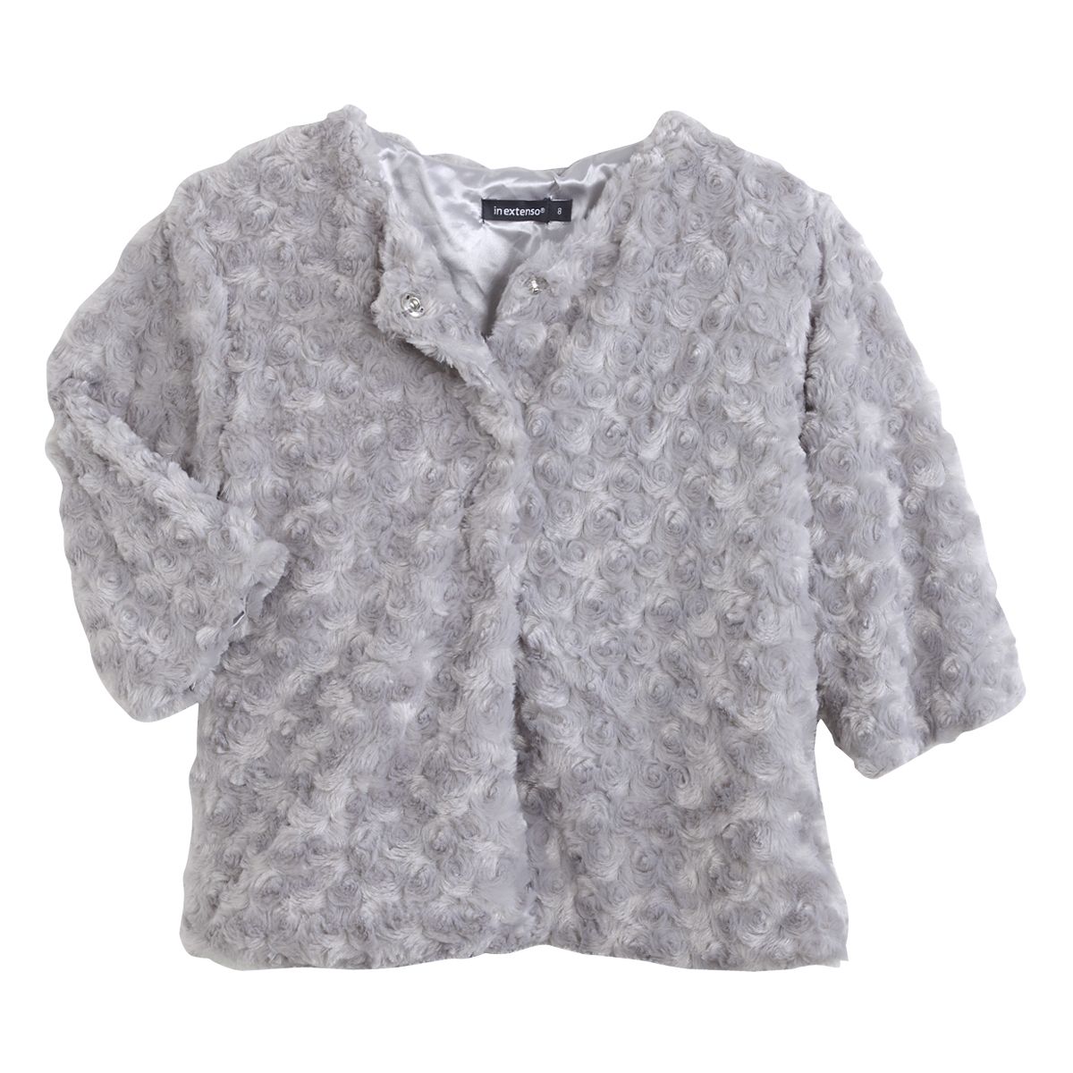 IN EXTENSO Veste fausse fourrure fille