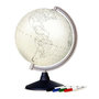 Voir la diapositive 1 : sicJeg / Nova Rico Globe terrestre blanc à colorier Ø 30 cm