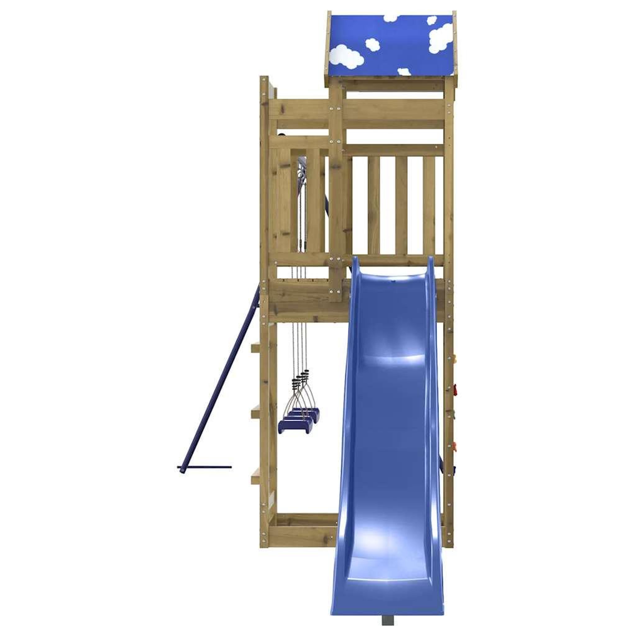 Voir la diapositive 5 : VIDAXL Aire de jeux d'exterieur bois de pin impregne