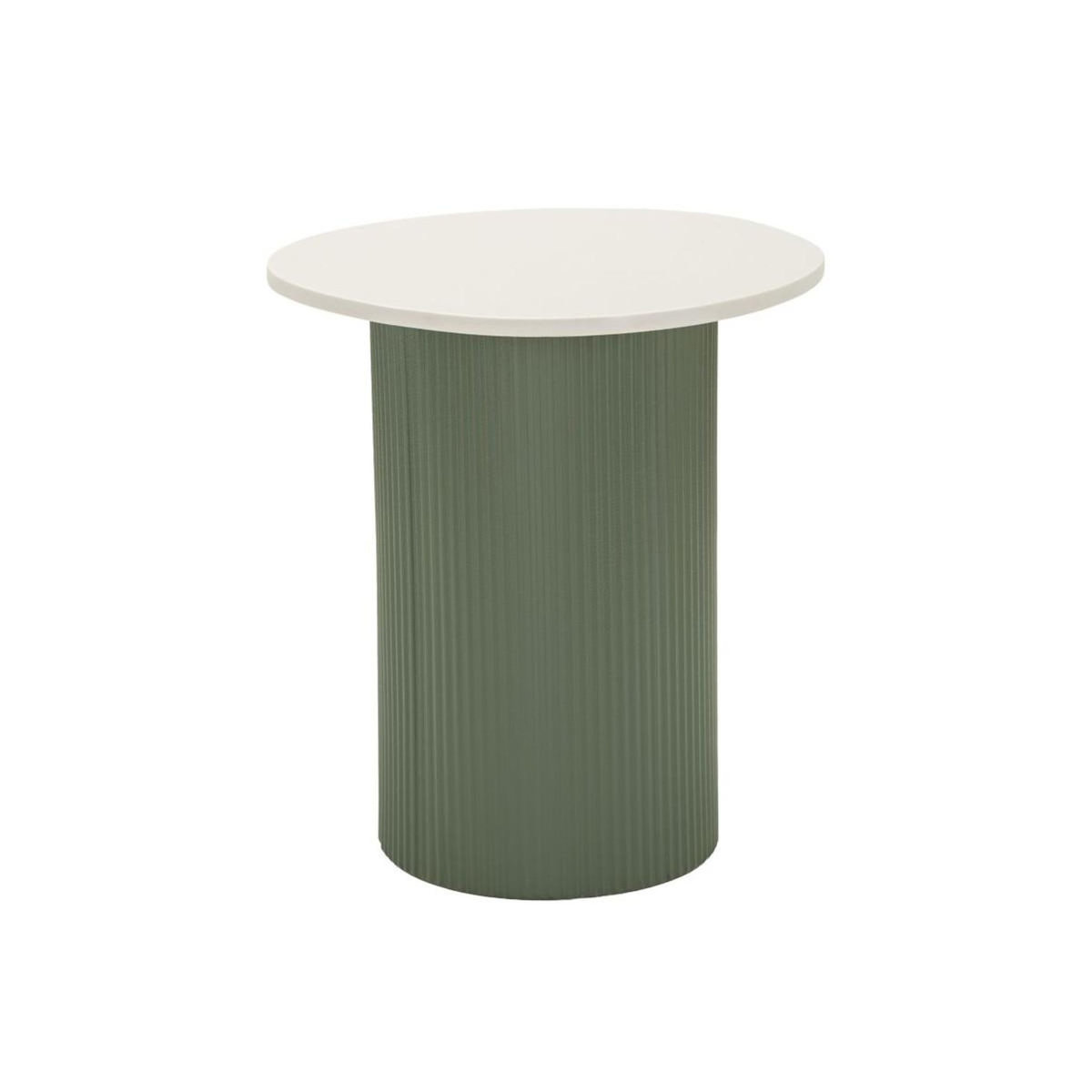 Paris Prix Table d'Appoint  Frankfurt  45cm Vert & Blanc
