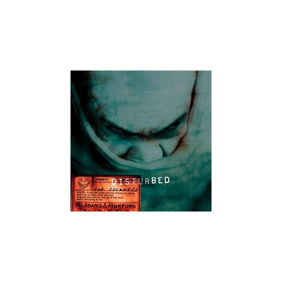 The Sickness 25th Anniversary Édition Limitée Vinyle Argent