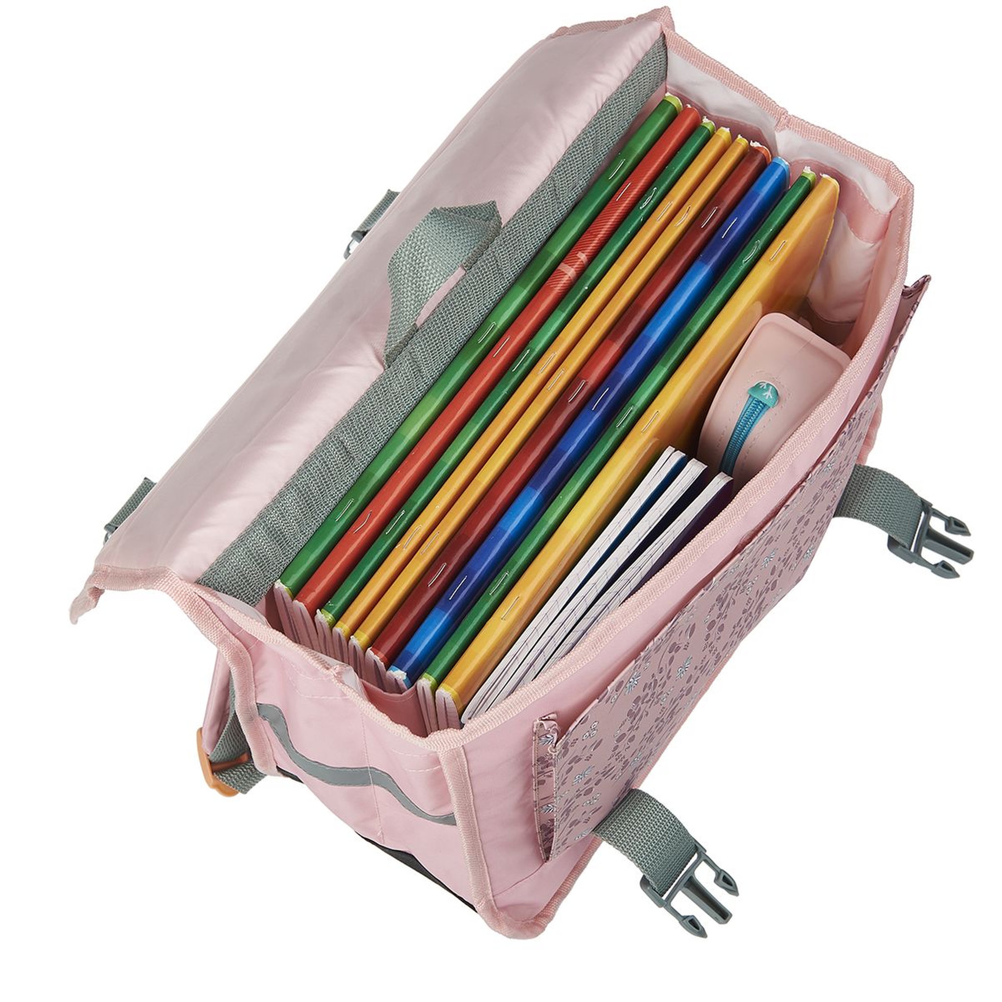 Voir la diapositive 4 : DISNEY Cartable 38 cm CP/CE1/CE2 rose Princesses Disney