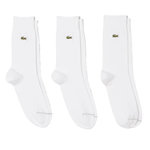 Lacoste 3x Paires de Chaussettes hes Homme Lacoste RA8142. Coloris disponibles : Blanc