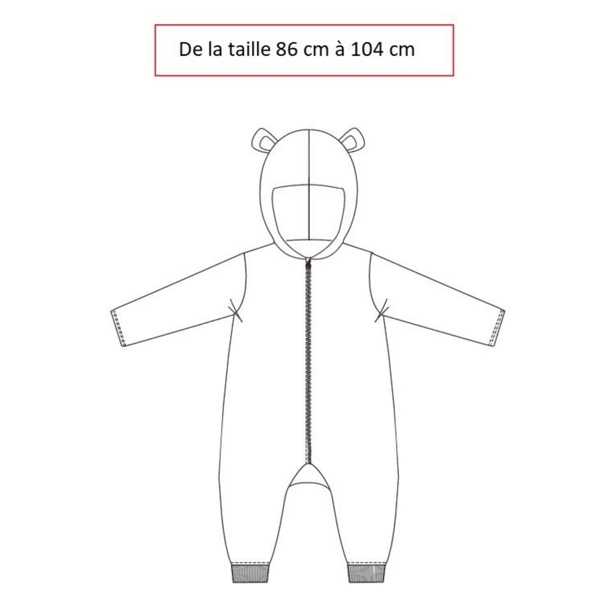 INEXTENSO Combinaison licorne bébé fille