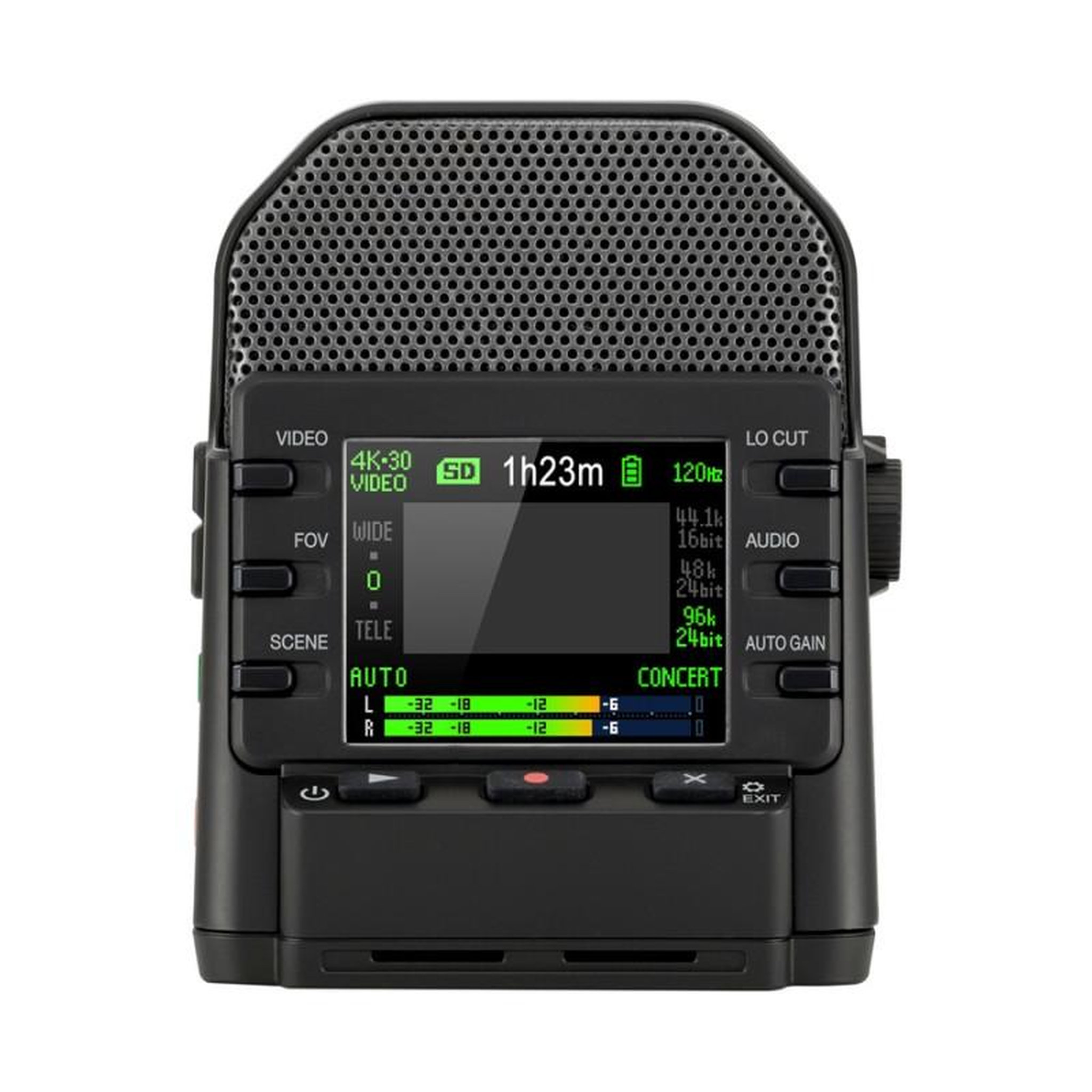 Voir la diapositive 2 : ZOOM Dictaphone Zoom Q2N 4K