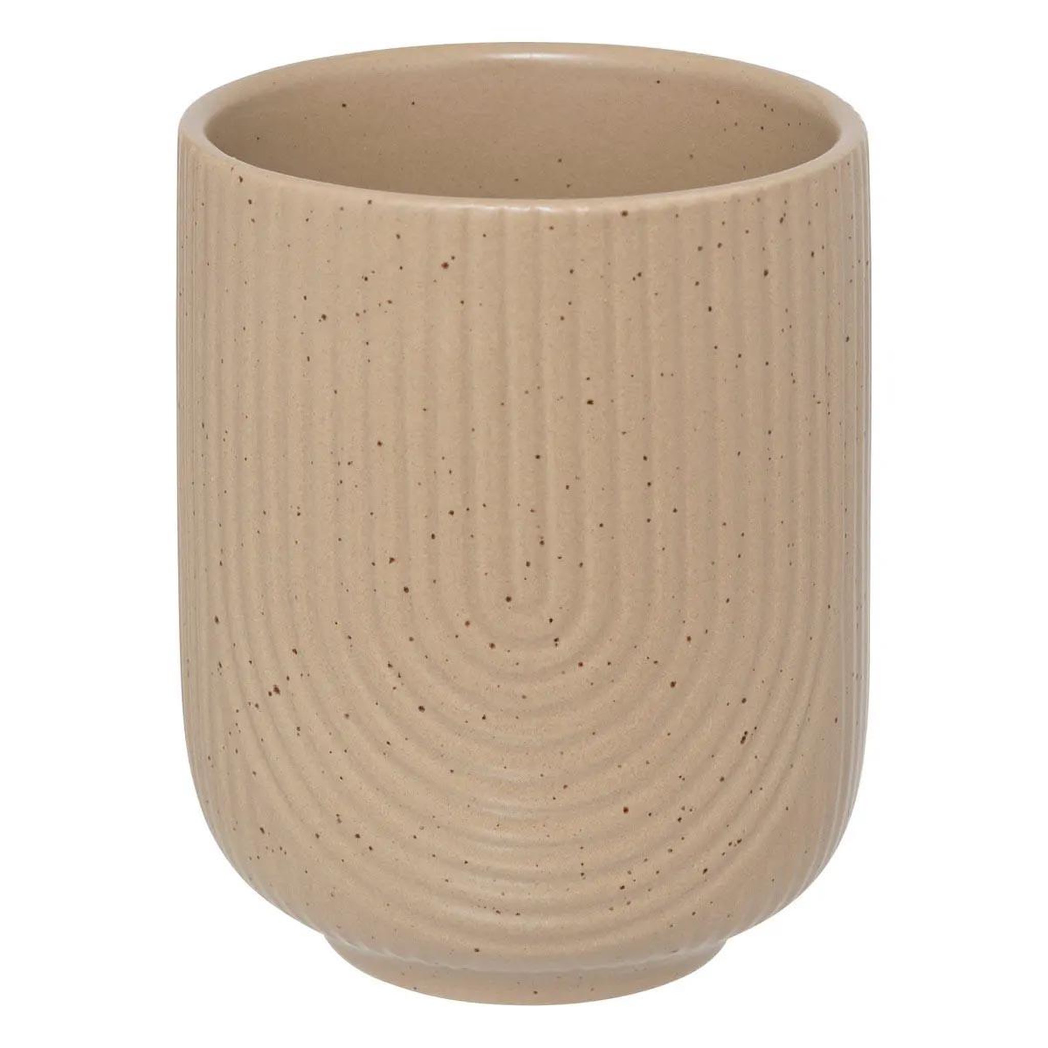 Voir la diapositive 2 : SECRET DE GOURMET Lot de 6 tasses en céramique  lya  19cl taupe
