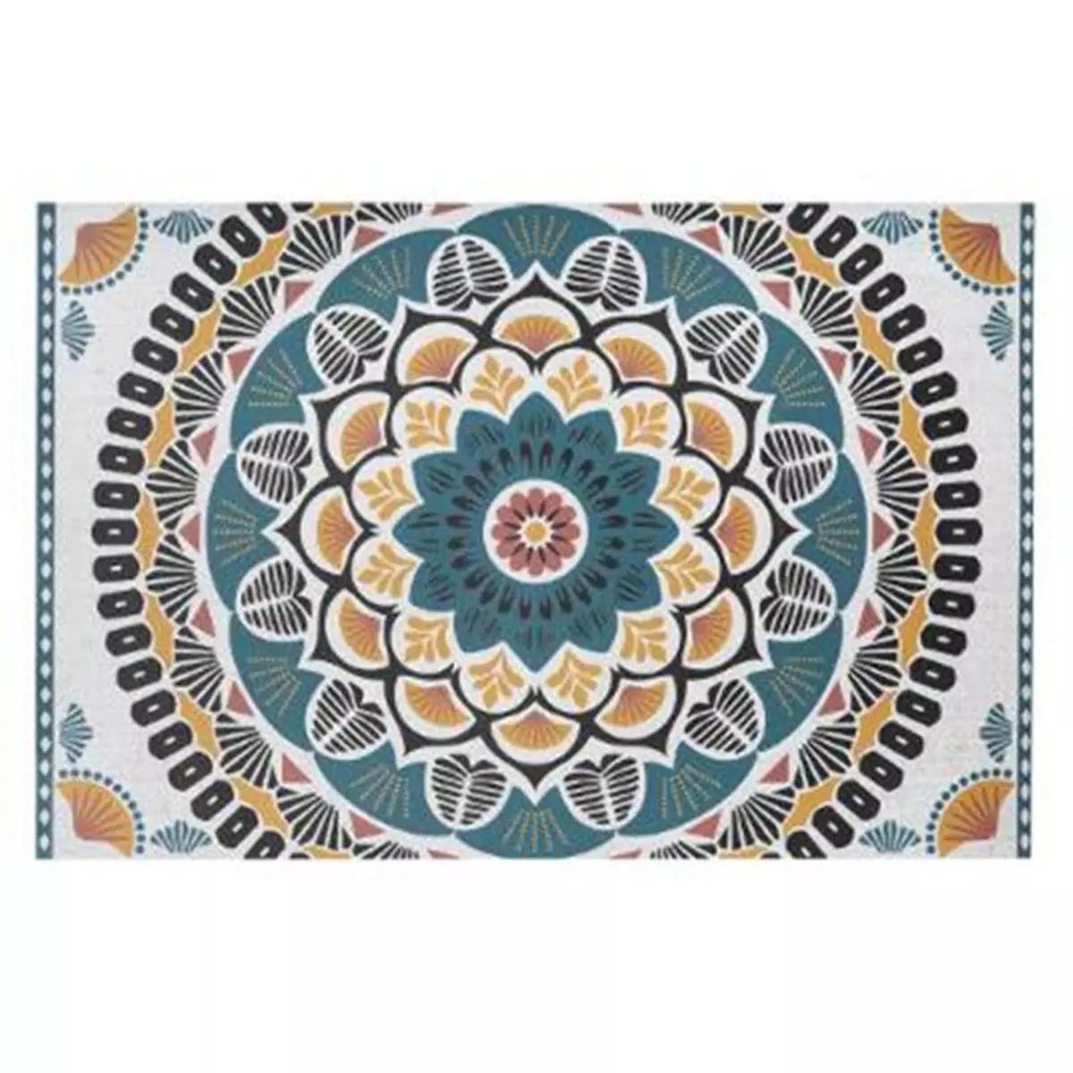  Set de Table Anti-Dérapant  Mandala  30x45cm Multicolore