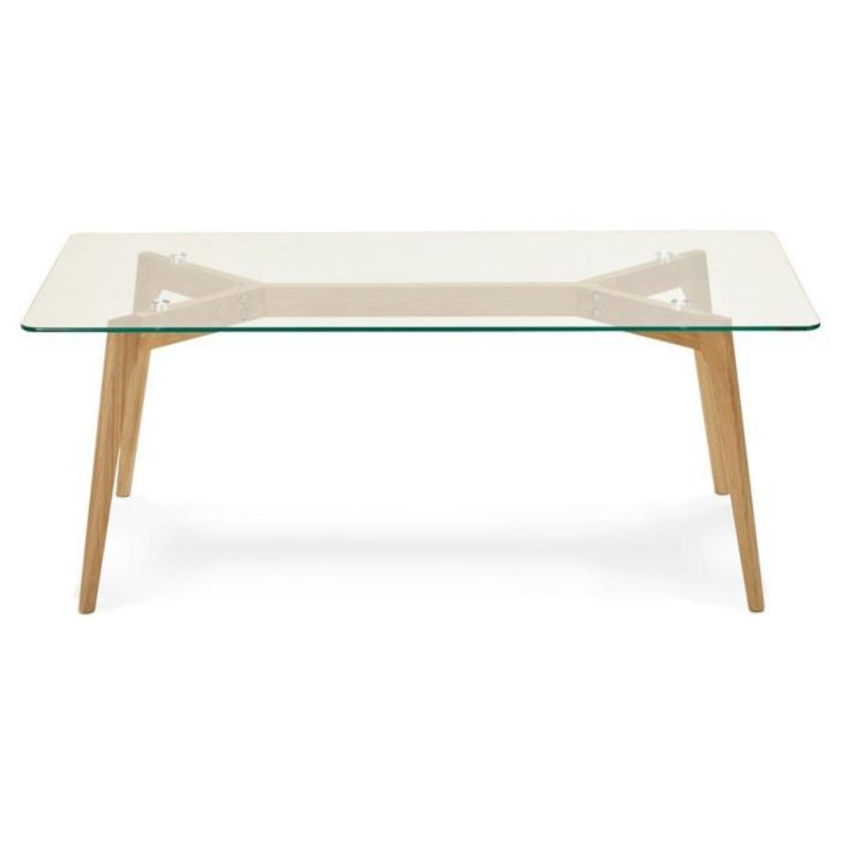 Paris Prix Table Basse Design  Kastra  120cm Transparent
