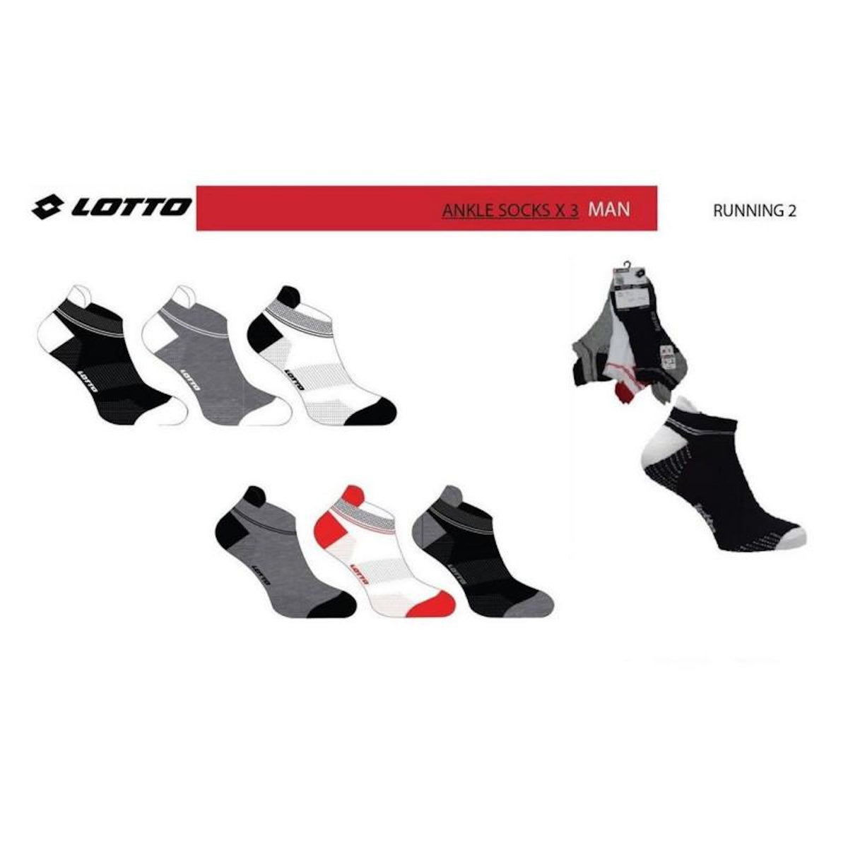 LOTTO Chaussettes Homme LOTTO
