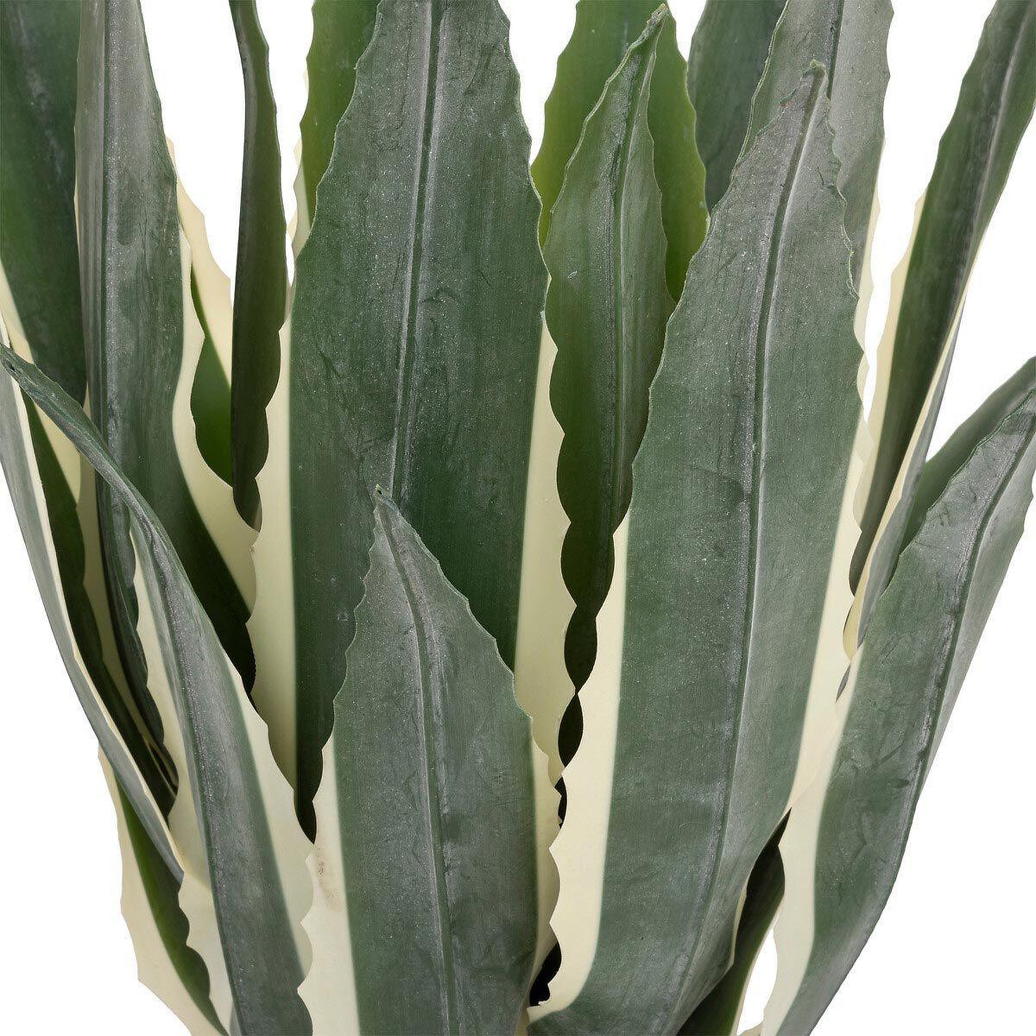 Voir la diapositive 2 : ATMOSPHERA Plante artificielle agave  exotic panama  55cm vert