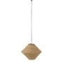 Voir la diapositive 2 : Paris Prix Lampe Suspension en Jonc  Soucoupe  35cm Naturel